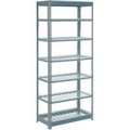 Global Equipment Heavy Duty Shelving 36"W x 18"D x 84"H With 7 Shelves - Wire Deck - Gray 255527